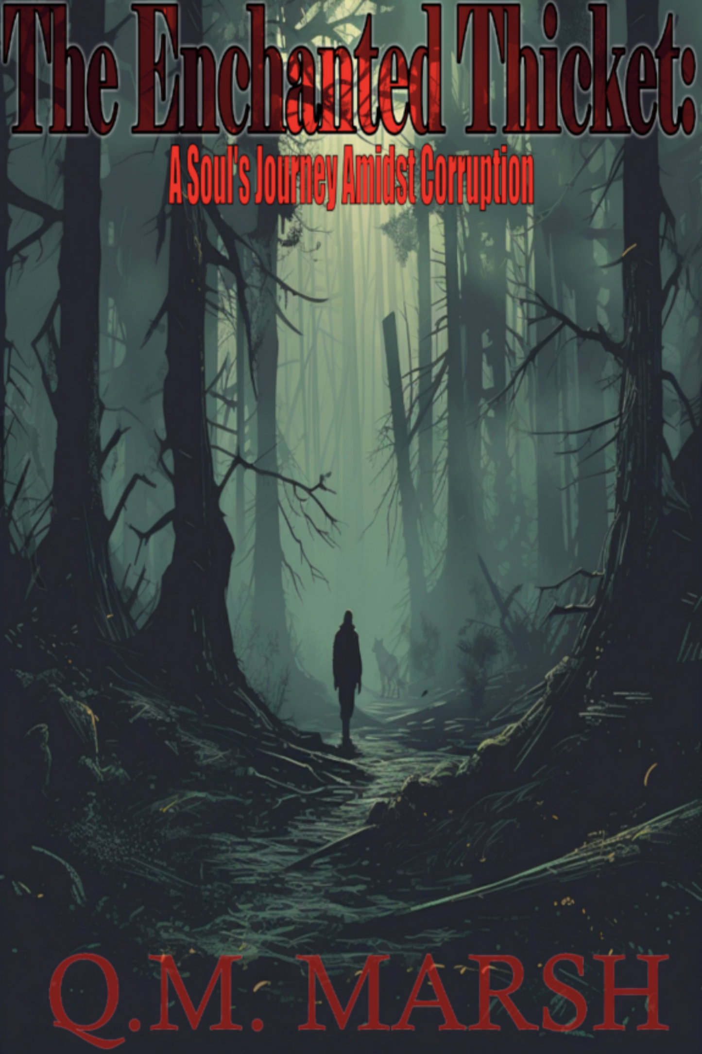 The Enchanted Thicket: A Soul’s Journey Amidst Corruption